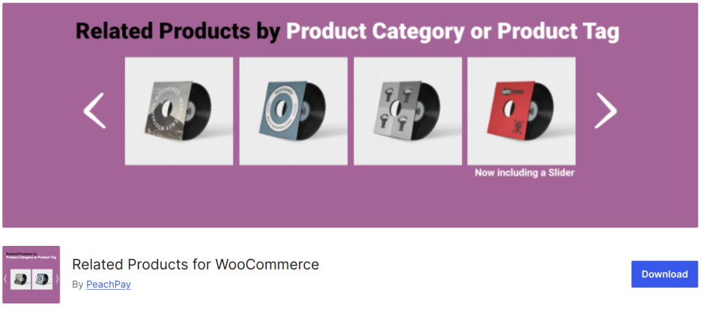 Related Products for WooCommerce by PeachPay