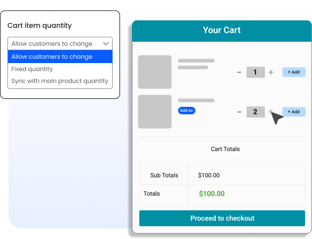 Sync Cart Item Quantities to Encourage Purchases