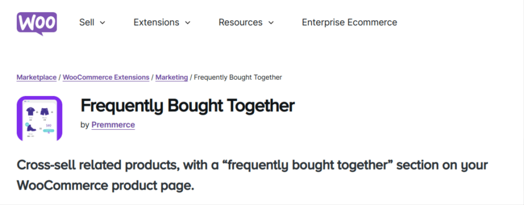 frequently bought together plugin