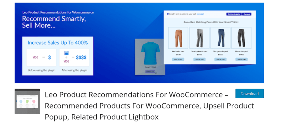 Leo Product Recommendations For WooCommerce