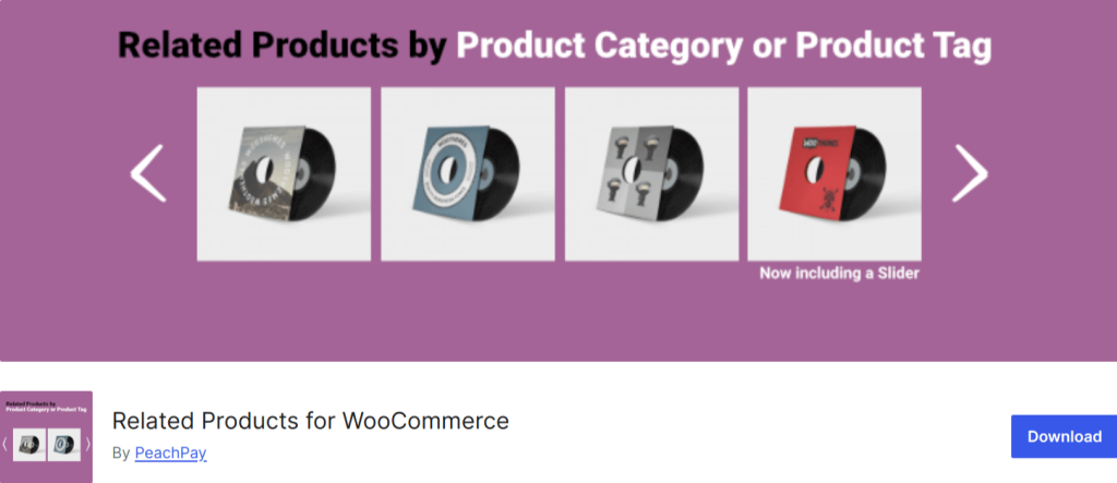 Related Products for WooCommerce By PeachPay