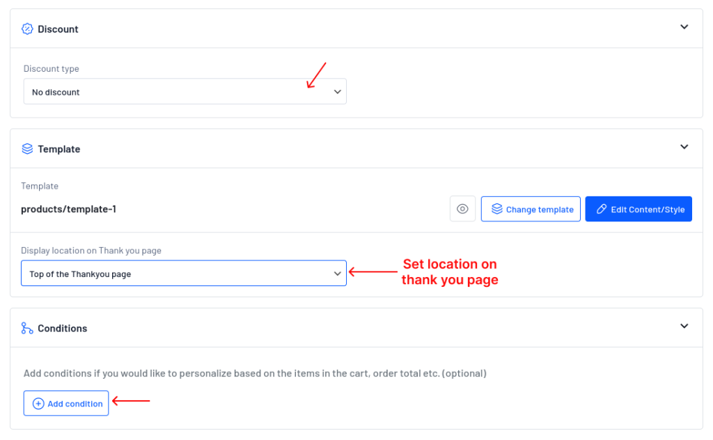 Choosing template and location for cross-sells in WooCommerce