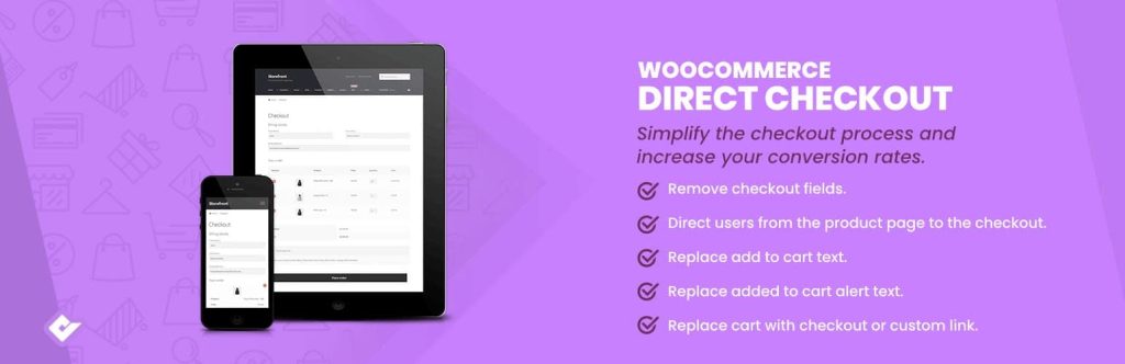 Product page of Direct checkout for WooCommerce