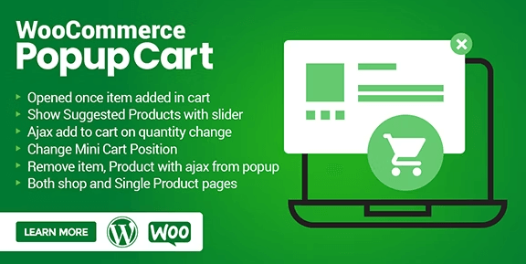 Product page of WooCommerce Popup Cart