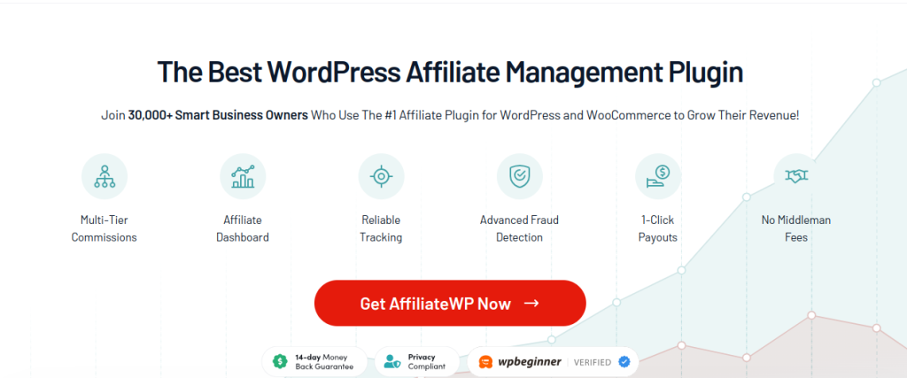 AffiliateWP - affiliate marketing plugin