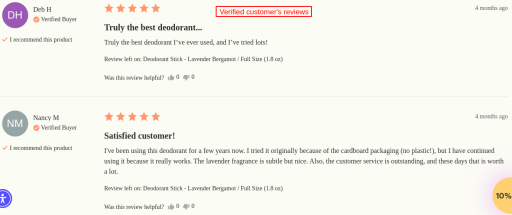 Reviews from verified customers to maximize WooCommerce conversion rates