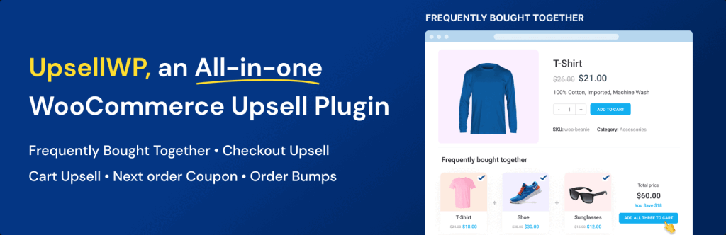 UpsellWP - WooCommerce sales funnel plugin