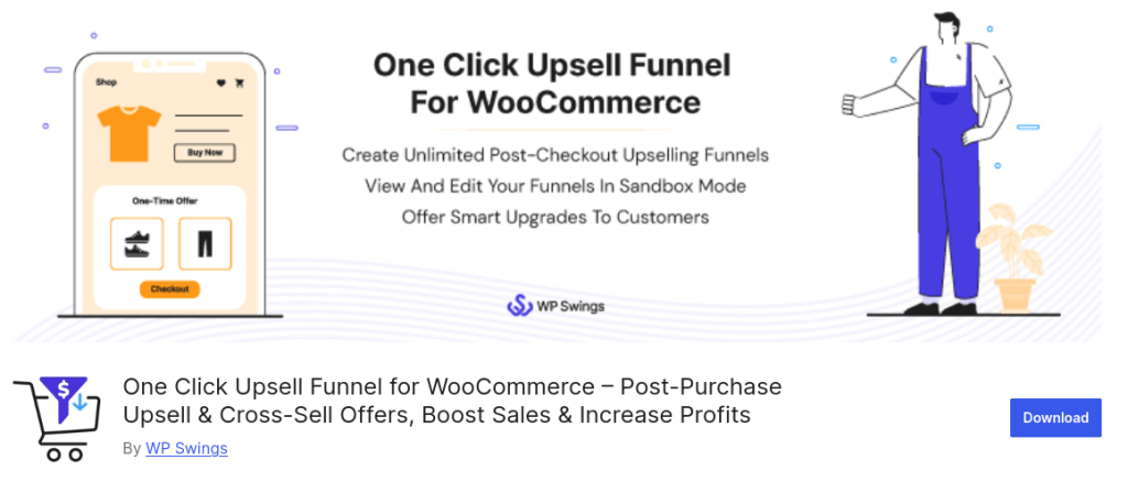 WPSwings - One Click Upsell Funnel Plugin