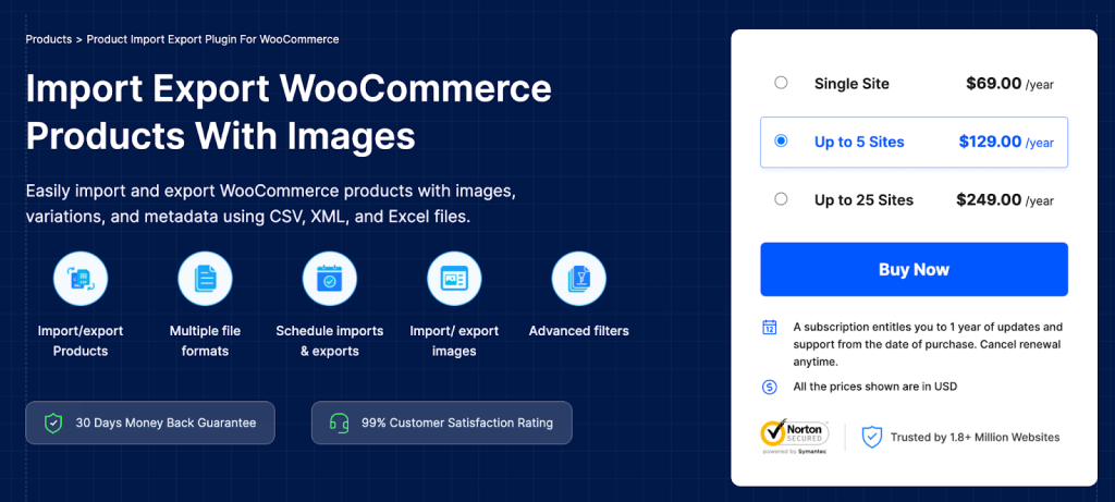 Product Import Export Plugin For WooCommerce