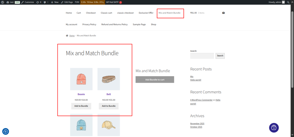 Mix and Match Bundle