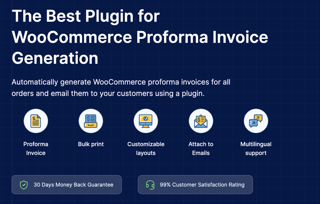 WooCommerce Proforma Invoices